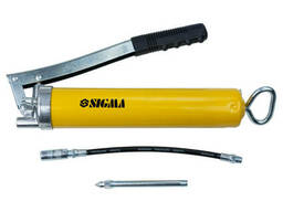 Шприц-масленка рычажно-плунжерный 500мл с гибким шлангом Sigma (6300361)