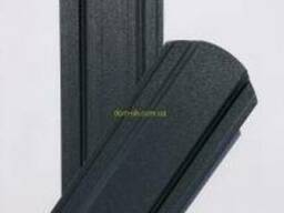 Штакет металлический 108 мм ,113 мм RAL 7024 (графит. ..