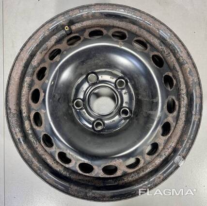 Штампованный диск R15x6 на Skoda Octavia 2 поколение [рестайлинг]