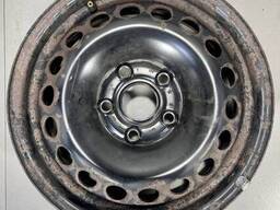 Штампованный диск R15x6 на Skoda Octavia 2 поколение [рестайлинг]