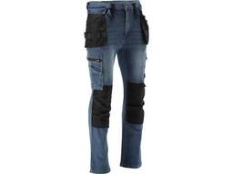 Штани робочі джинс стрейч Yato розмір М- 82-90 см, ріст- 172-180 см, темно-сині, 17. ..