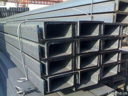 Швеллер алюминиевый (п-образный) ПАС-1092 40х20х2 / AS сереб