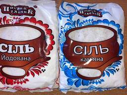 Сіль кам'яна фасована