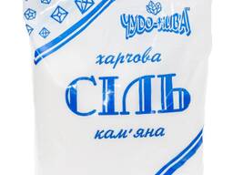 Сіль харчова Кам'яна фасована по 1 кг ТМ Чудо-Нива