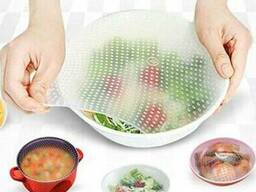 Силиконовые крышки для хранения продуктов Stertch and Fresh