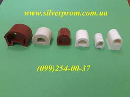 Силиконовые Д образные уплотнительные профили