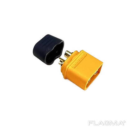 Силовой разъем коннектор штекер XT60H Amass XT60H male папа Power connector
