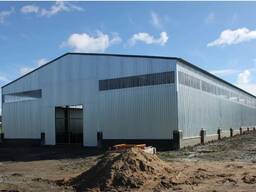 Сільськогосподарські споруди Будуємо Під ключ швидко та якісно анговари, Склади, Металокон