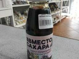 Сироп топинамбура с черной смородиной