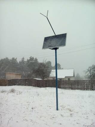 Система автономного освещения (САО) 12в, 20Вт