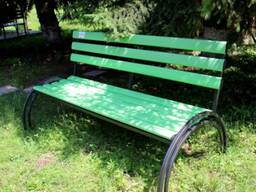 Скамейка серая «Соната»