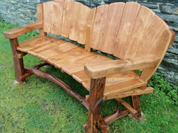 Скамейка из дерева