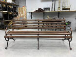 Скамья парковая кованая Буковелька 2000мм тр20х20 Kompred kc-008/1 - фото 2