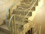 Ковані сходи з перилами для офісу - фото 6