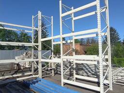 Складские стеллажи паллетные б/у. Стелажі палетні, складські б/в.