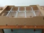 Склеенный лоток под 10 пинеток 0.5 и 1 кг - фото 1