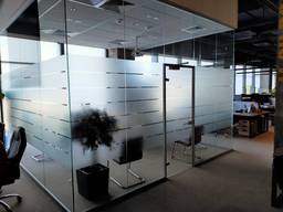 Скляний Кабінет з Скло Перегородку