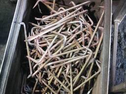 Скобы строительные и монтажные — изготовление и продажа