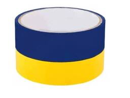 упаковочный "Желто-синий" 48мм 66 м