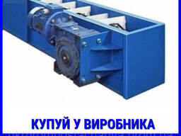 Скребковый транспортер для муки