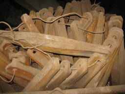 Скребок до нахиленого шахтного транспортера.