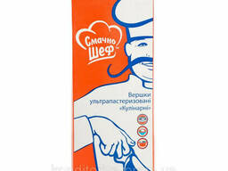 Сливки " Смачно Шеф" 30%