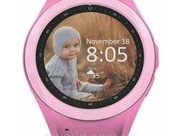 Смарт-часы UWatch Q610 Kid wifi gps smart watch Pink. ..