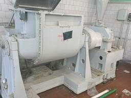 Змішувач із Z-подібними лопатями ЗЛ-250 (нж), змішувач 250л, змішувач пасоподібних продукт