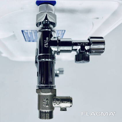Смеситель-термостат для бойлера Double MAXI A1.16X LONG хромированный Boiler Series