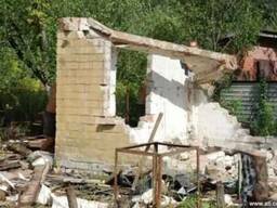 Снести домик, вывоз строймусора, харьков и область