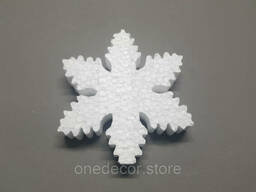 Снежинка из пенопласта 40 см - 001