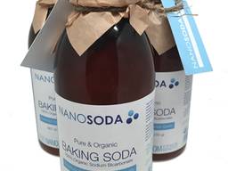 Сода натуральная пищевая медицинская очищенная из США NANO - SODA . Медицинское качество.