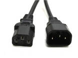 Соединительный шнур питания С13/С14 05VV-F 3x0.75 (3,0м) черный - фото 2