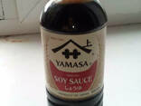 Соевый соус Ямаса Yamasa, натурального брожения, 500мл. .. - фото 1