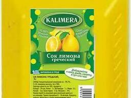 Сок лимона с Греции 4л