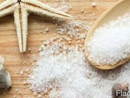 Морская соль пищевая помол 1 , 2 в мешках по 25 кг