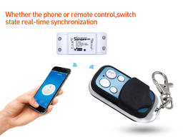 Sonoff RF WiFi выключатель Smart модуль реле 220V с пультом