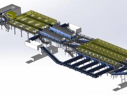 Сортировочная линия ТБО на 250000 тонн в год