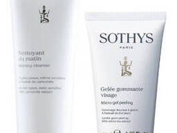 Sothys Набір для очищення шкіри (Засіб для вмивання + Мікро-гель пілінг ) 125 ml+50 мл
