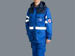 Спецодежда для скорой помощи:куртки, костюмы, жилеты. Пошив