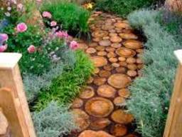 Спилы для ландшафтного дизайна