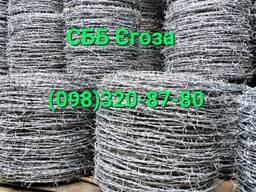 Дріт колючий Єгоза 400, 500, 600,900 мм