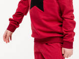 Спортивный костюм для мальчиков - В-19616W_бордовый - фото 1
