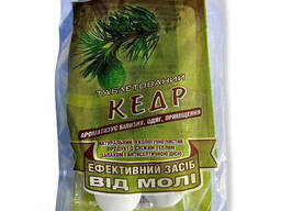 Средство от моли ароматизированное в таблетках Кедр, 4 таблетки