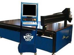 Станок с ЧПУ для контурной обработки стекла