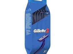 Станок Gillete 2 леза 5 шт
