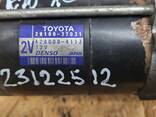 Стартер Toyota Corolla Auris RAV4 Yaris 1.6 1.8 2.0 1ZR 2ZR 3ZR 2810037031 4280004113 - фото 2
