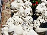 Статуя скульптура Льва из полимерного бетона - фото 1