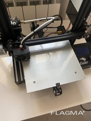 3Д (3D) принтер, стекло толщиной 4 мм