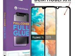 Стекло защитное MakeFuture Huawei Y6 2019 Full Cover Full. ..